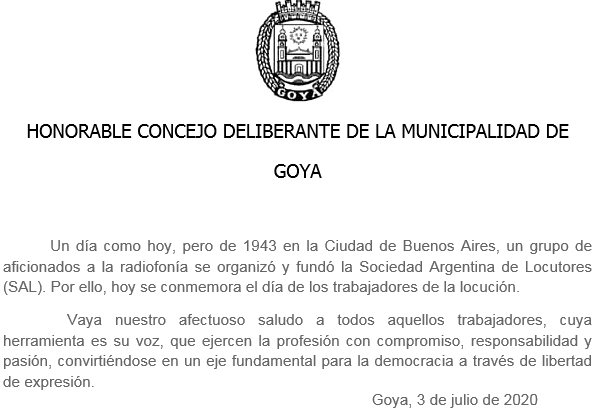 Concejo Deliberante Goya